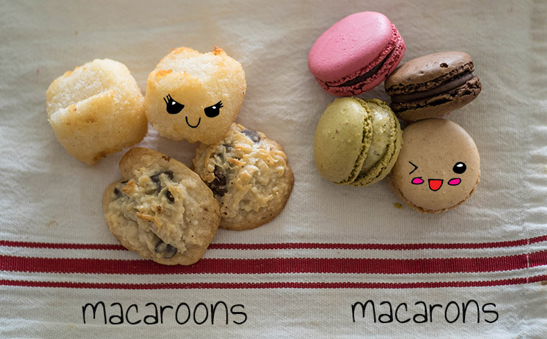 Macarons and Macaroons: Yes, It Matters.